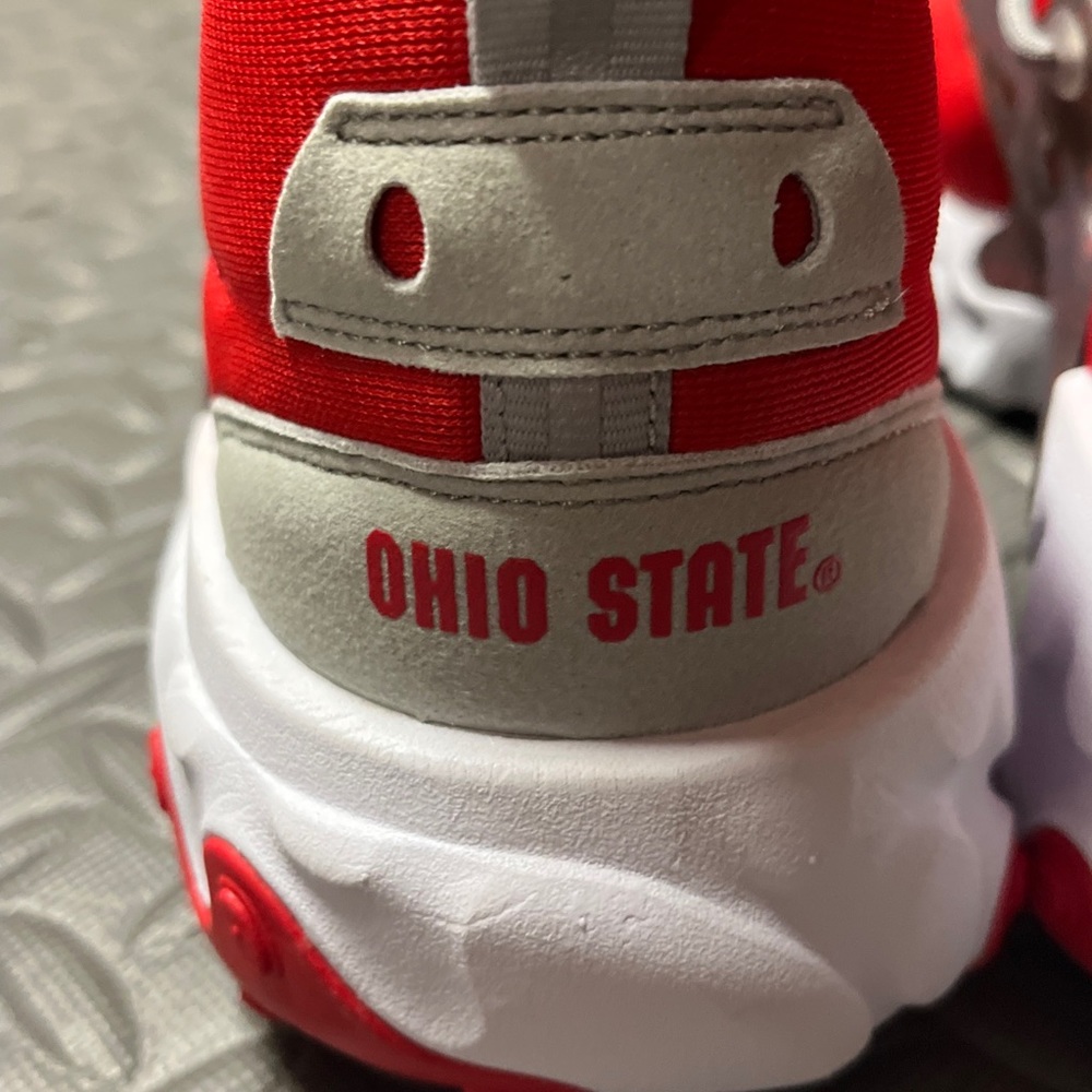 NIKE REACT PRESTO OHIO STATE BUCKEYES RUNNING SHOES DB3413-600 OSU MENS FB NEW - Picture 7 of 15